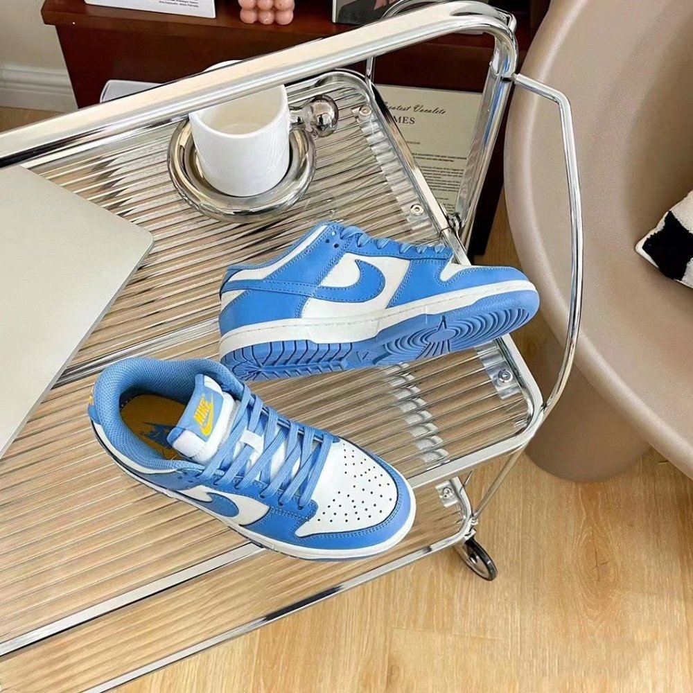 New Nike Dunk Low Coast UNC  - Picture 2 of 14